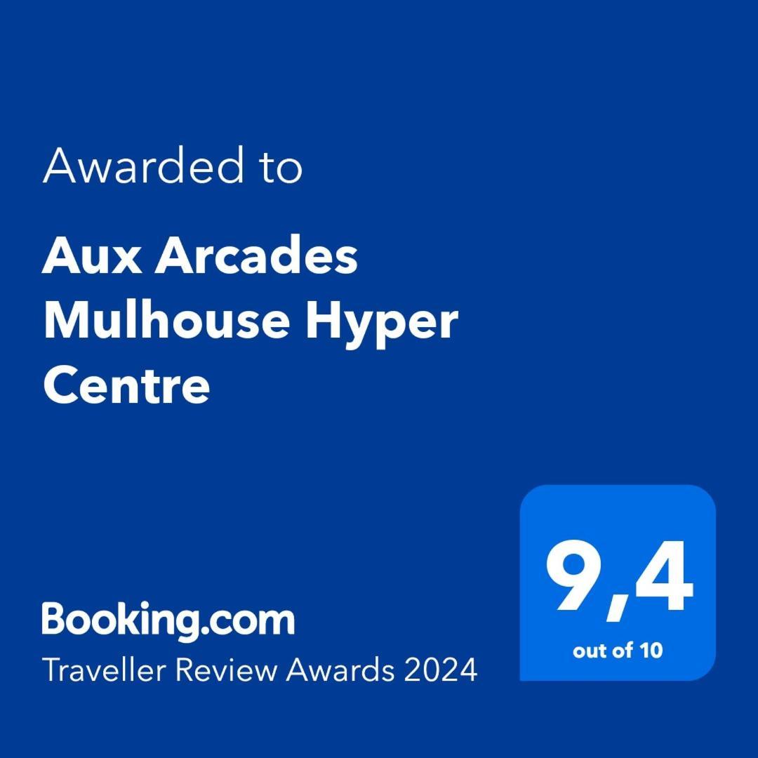 Aux Arcades Mulhouse Hyper Centre Appartement Buitenkant foto
